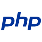 PHP Custom Code Framework EasyMade Services Logo High Resolution White Transparent Navy Blue Lightweight Scalabale Responsive Secure Websites and Mobile Applications